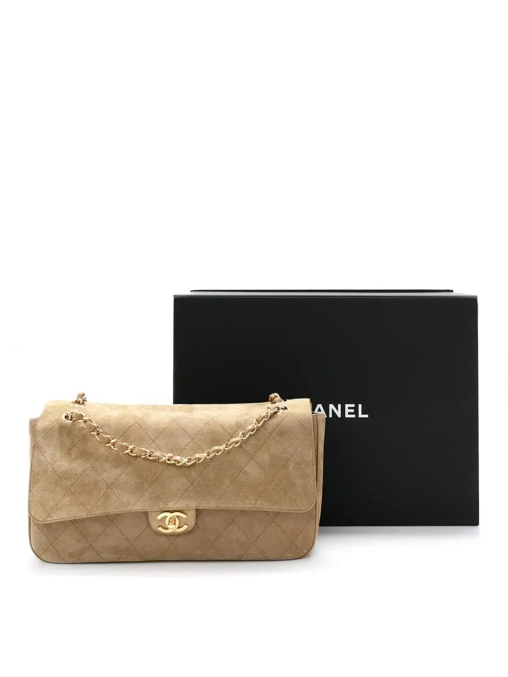 Chanel Suede Calfskin Small Souplissimo #295132C12B